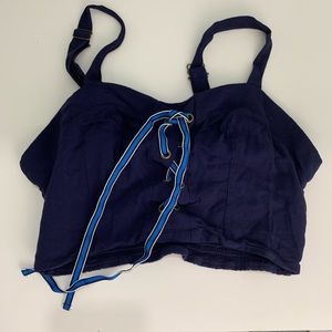 BLUE CROPPED TOP 💙